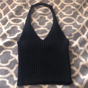 Black crop top